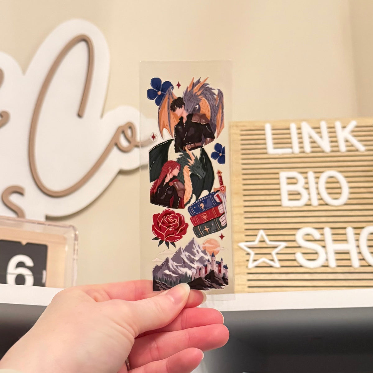 Dragon Riders UVDTF Bookmark