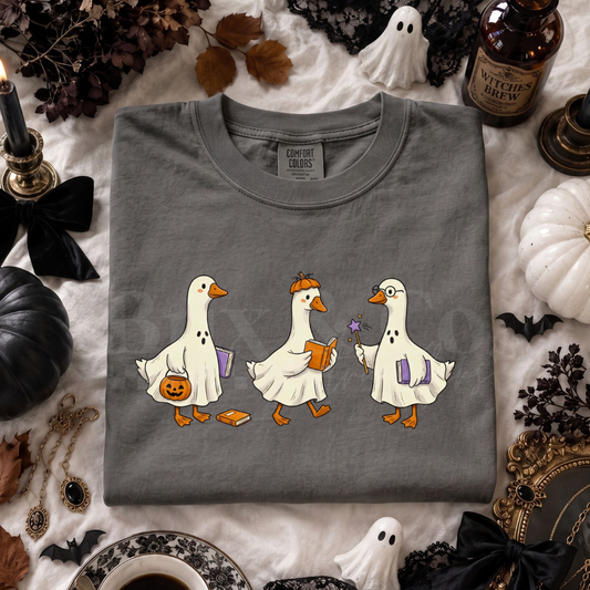 Bookish Geese DTF HOT PEEL