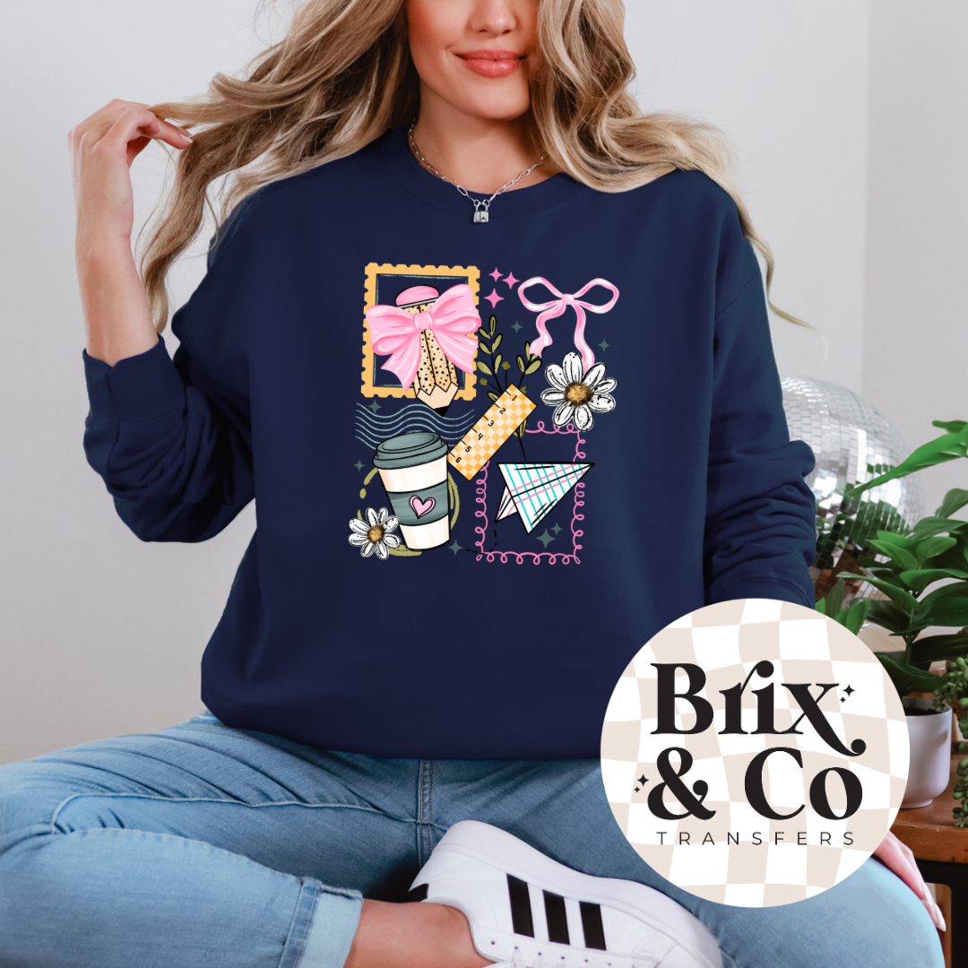 Teacher Stamps DTF HOT PEEL