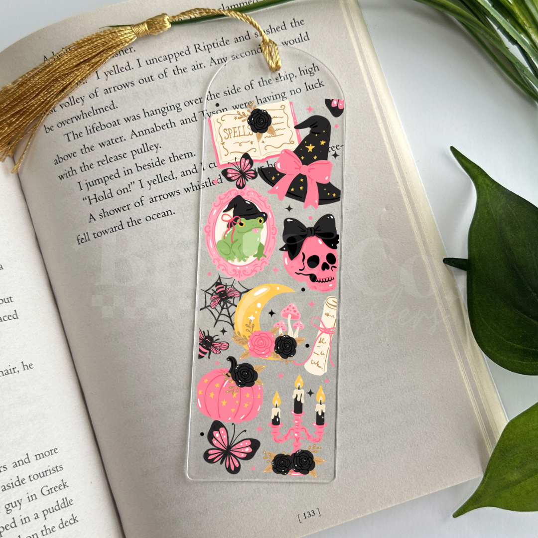 Bookish Witch UVDTF Bookmark