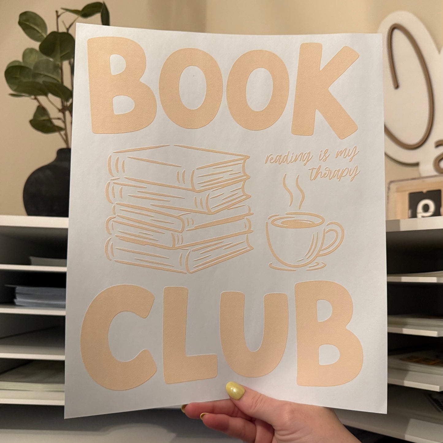 Book Club Single Color (Beige)