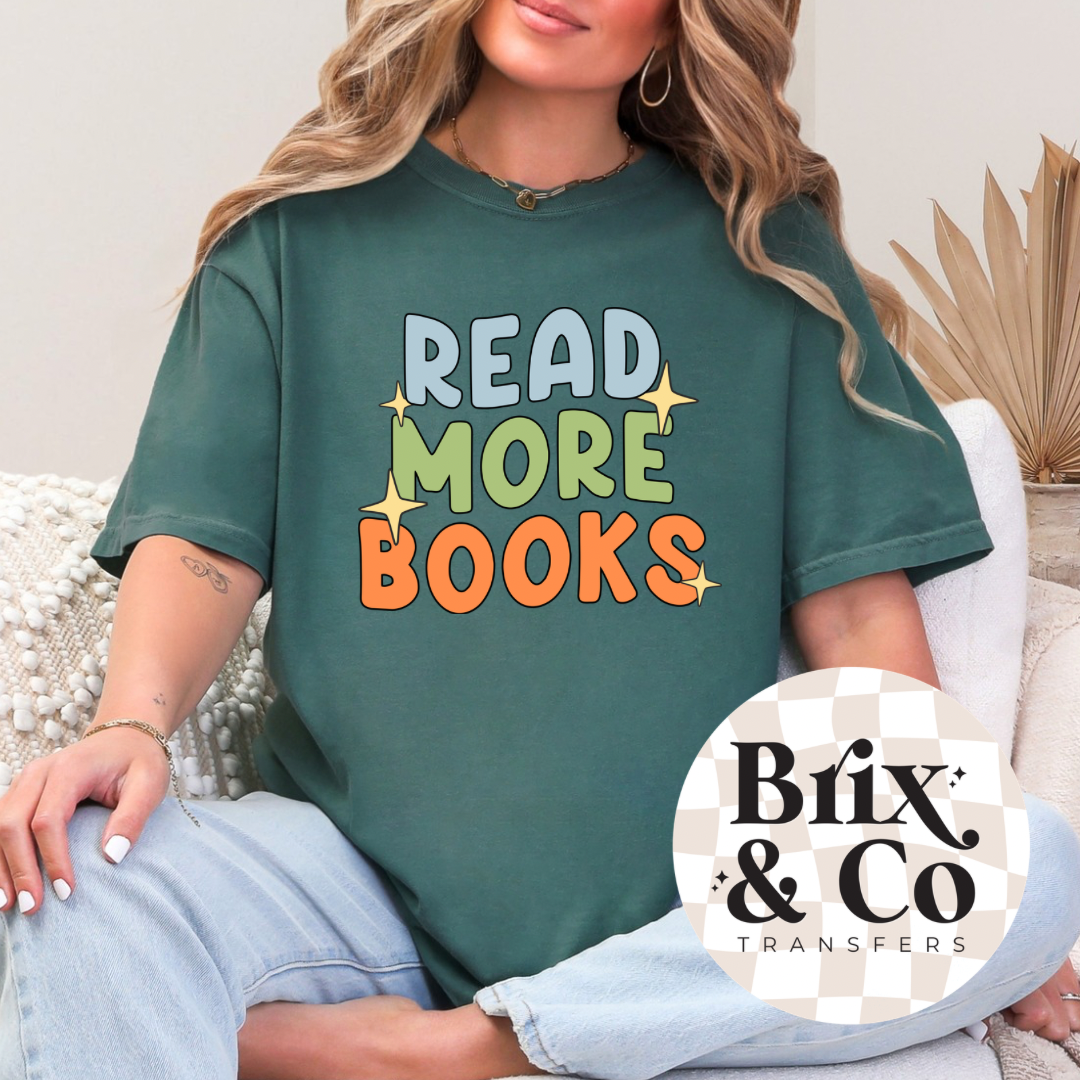 Read More Books DTF HOT PEEL