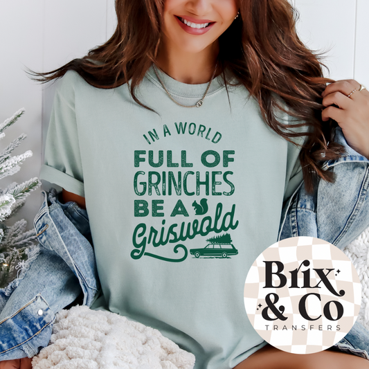 Be A Griswold Single Color (Hunter Green)