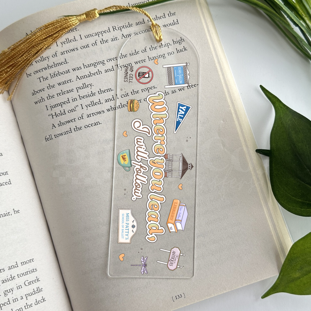 Where You Lead I Will Follow UVDTF Bookmark