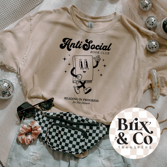 Anti-Social Book Club Single Color
