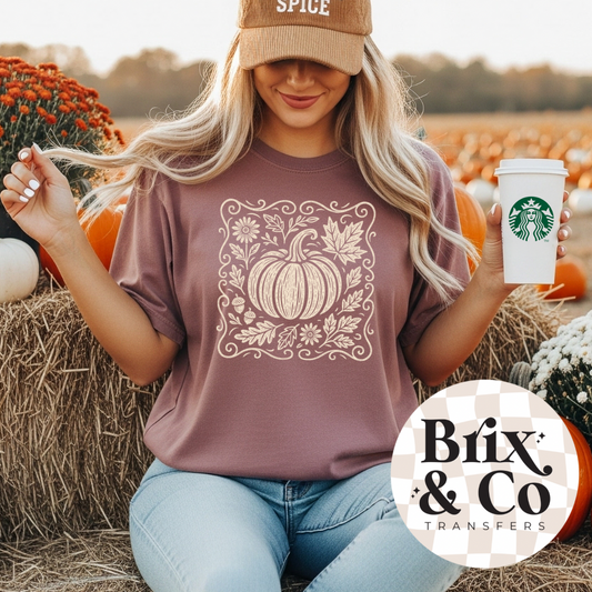 Pumpkin Swirl Single Color (Biege)
