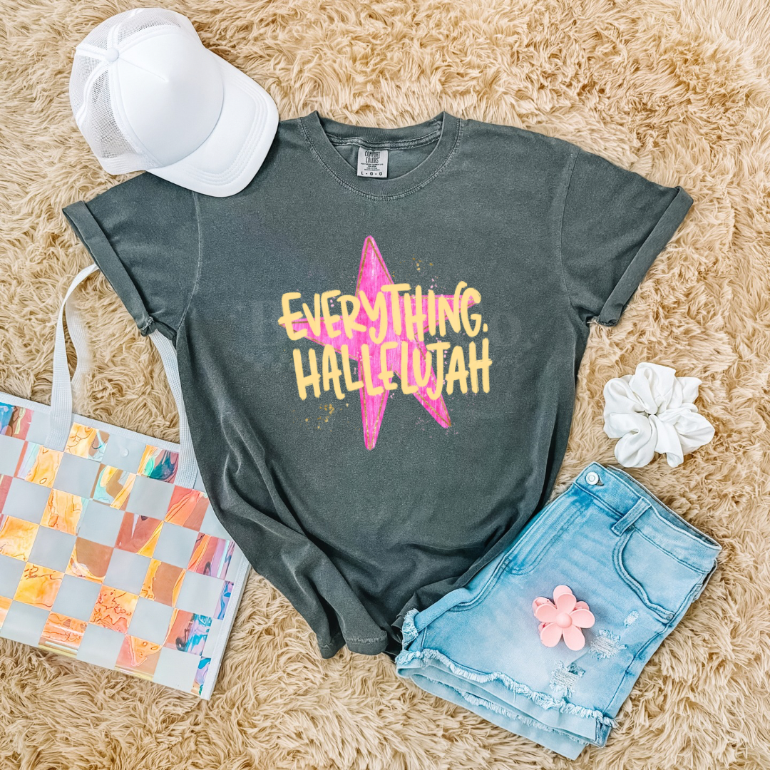 Everything Hallelujah DTF HOT PEEL