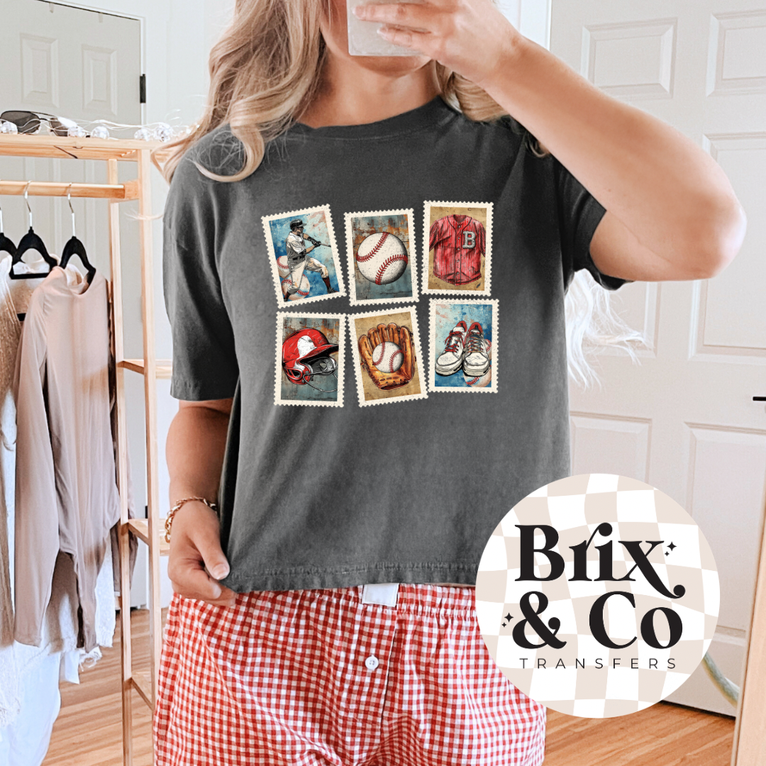 Baseball Stamps DTF HOT PEEL