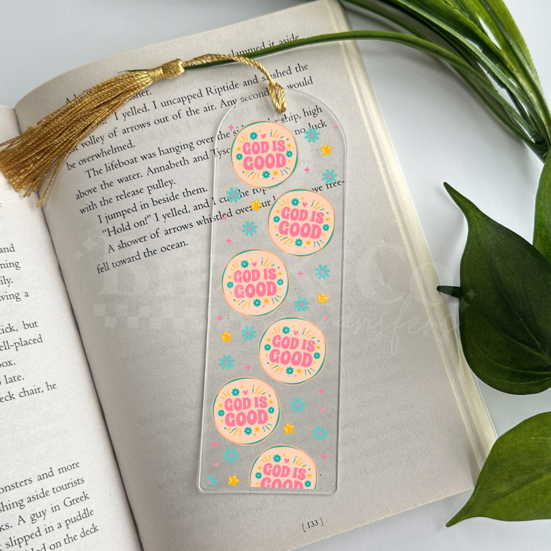 God Is Good UVDTF Bookmark