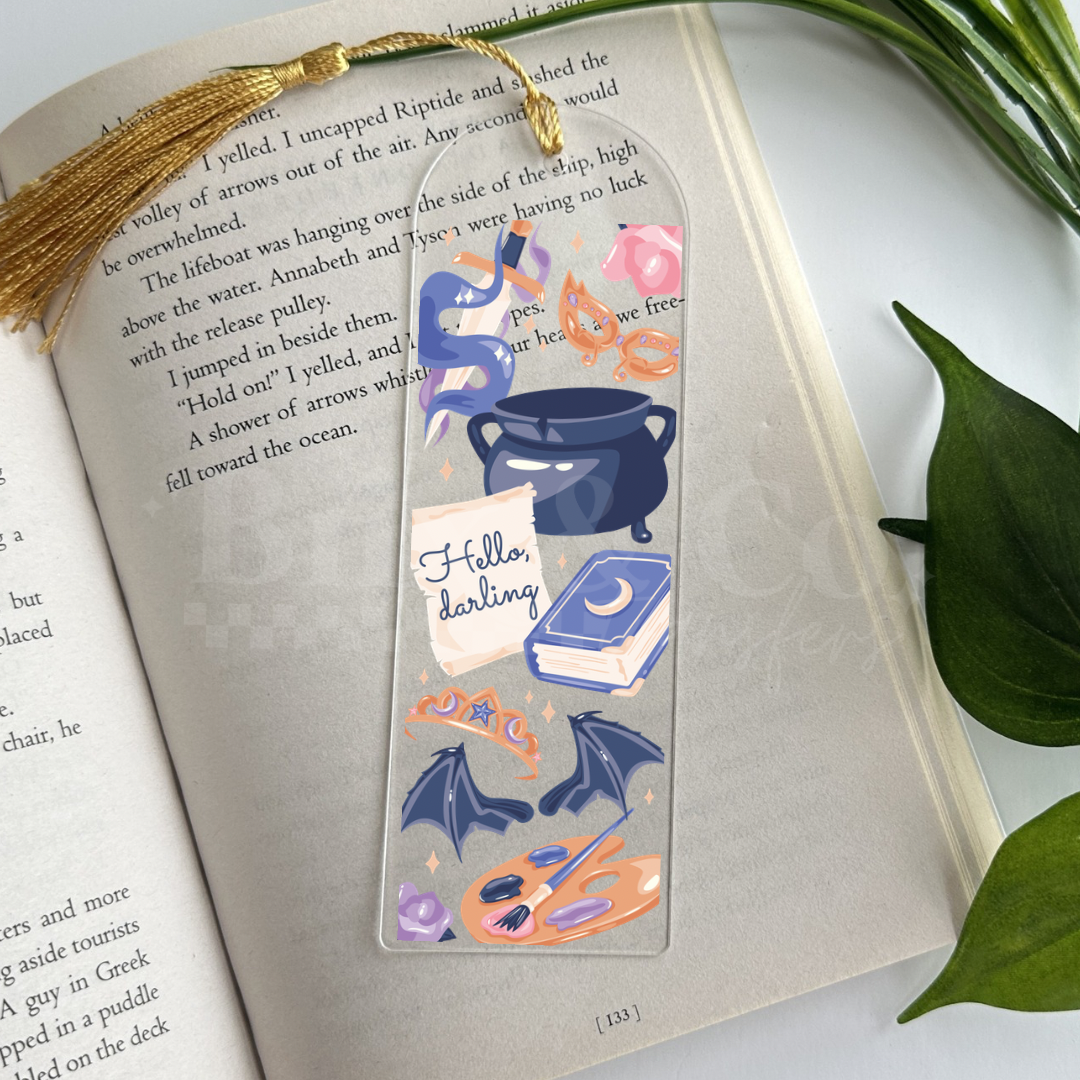 Hello, Darling UVDTF Bookmark