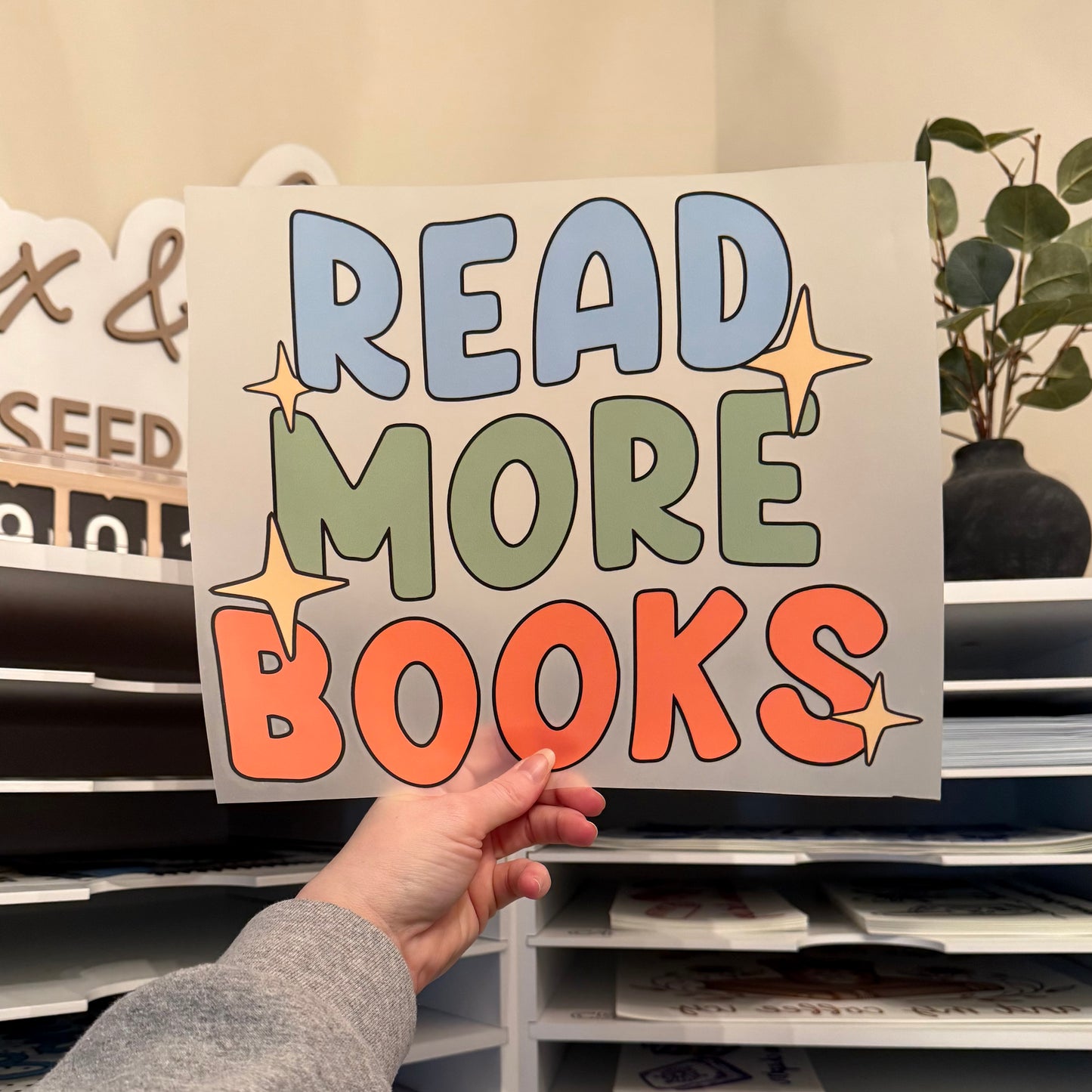 Read More Books DTF HOT PEEL