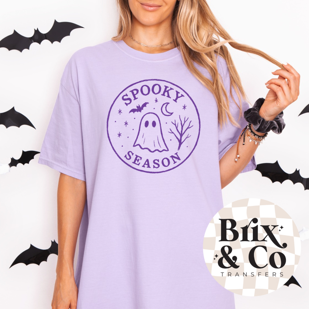 Spooky Season Single Color (Purple)