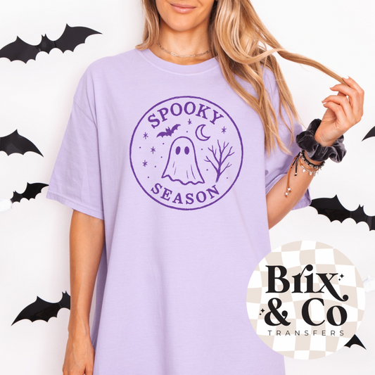 Spooky Season Single Color (Purple)