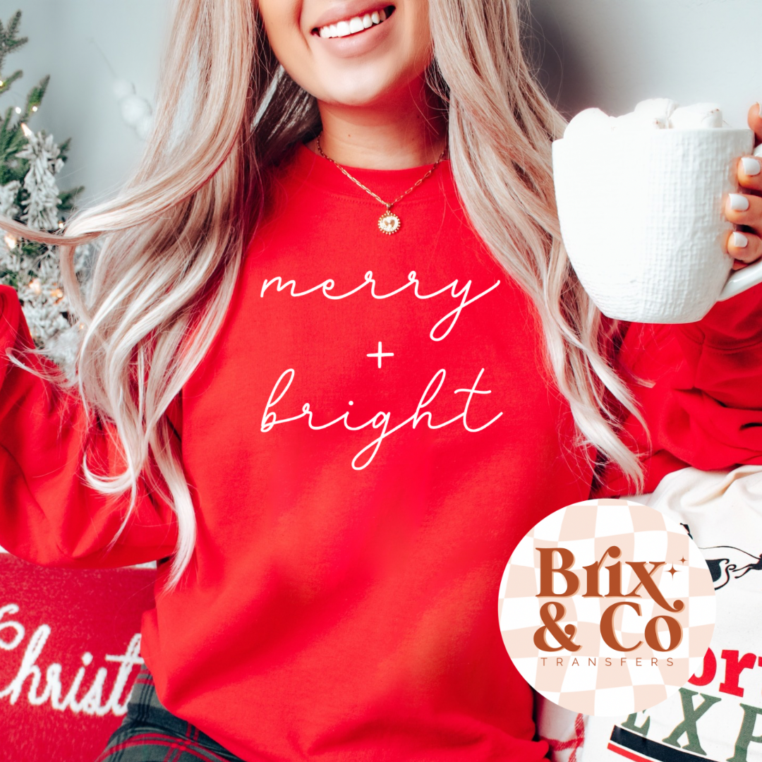 Merry + Bright Single Color