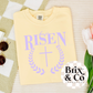 He Is Risen Single Color (Lavender)