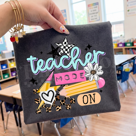 Teacher Mode On DTF HOT PEEL
