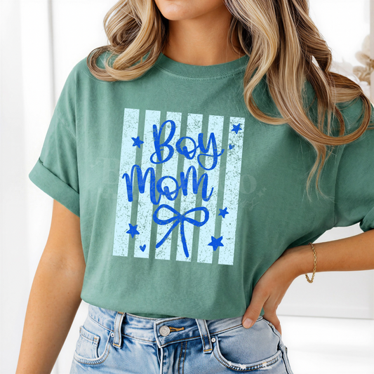 Blue Mom DTF HOT PEEL