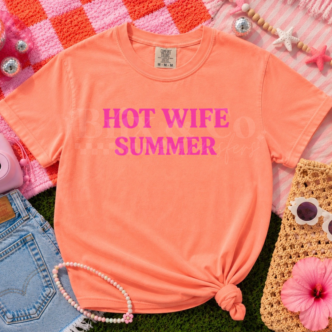 Hot Wife Summer Single Color (Hot Pink)