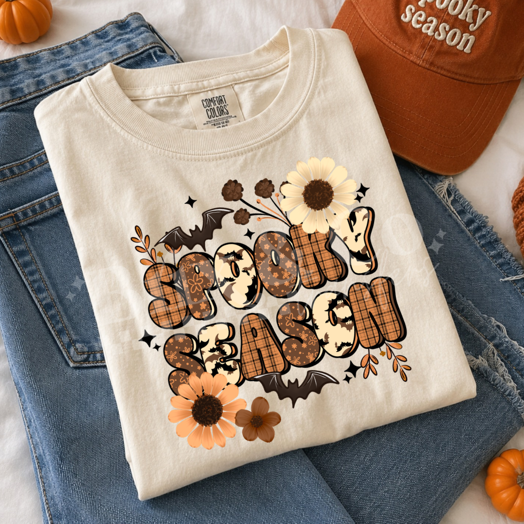 Spooky Season DTF HOT PEEL