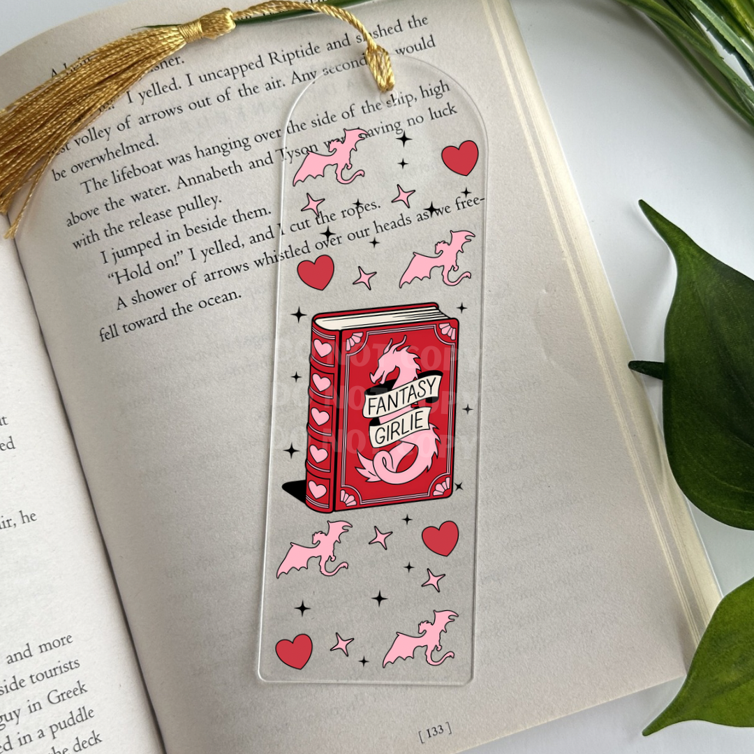 Fantasy Girlie UVDTF Bookmark