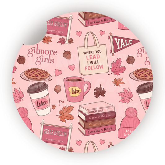 GG Collage Car Coaster Sublimation Transfer (Set of 2)