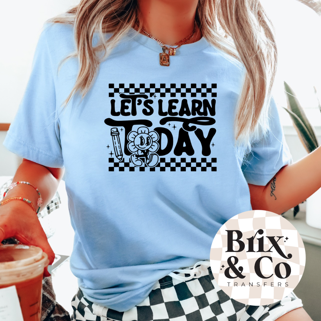 Let’s Learn Today Single Color