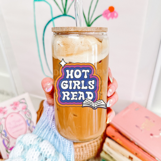 Hot Girls Read UVDTF 4” Decal