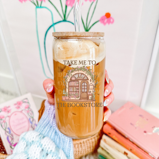 Take Me To The Bookstore UVDTF 4” Decal