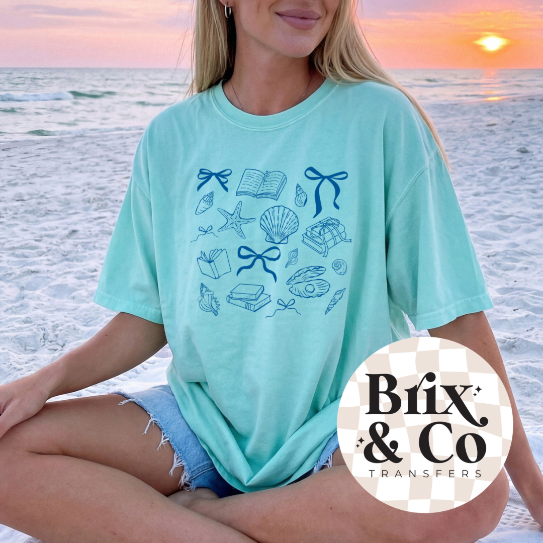 Beachy Books Single Color (Royal Blue)