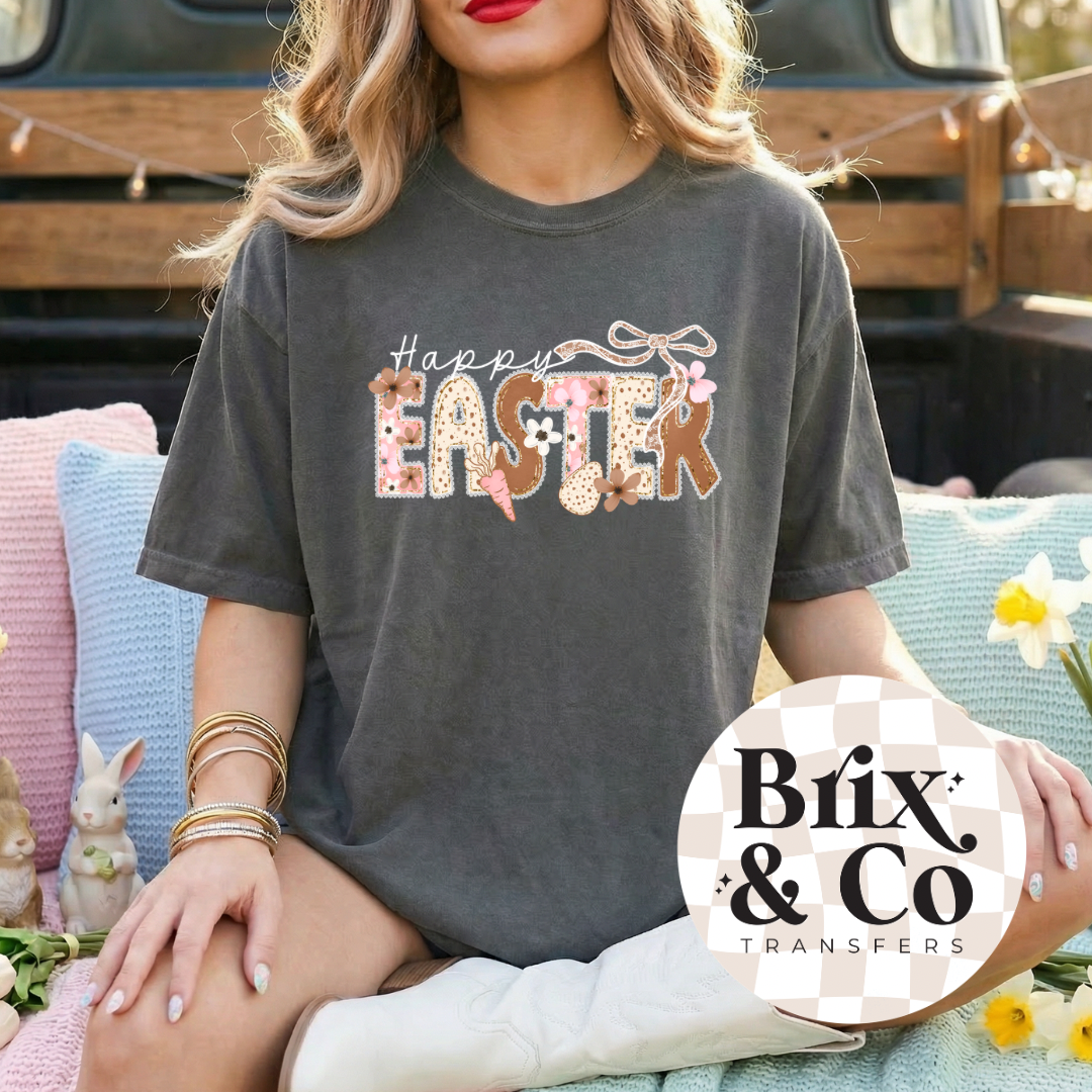 Happy Easter DTF HOT PEEL