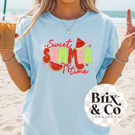 Sweet Summertime DTF HOT PEEL