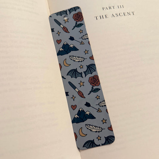 Velaris Inspired Metal Bookmark No Tassel Included