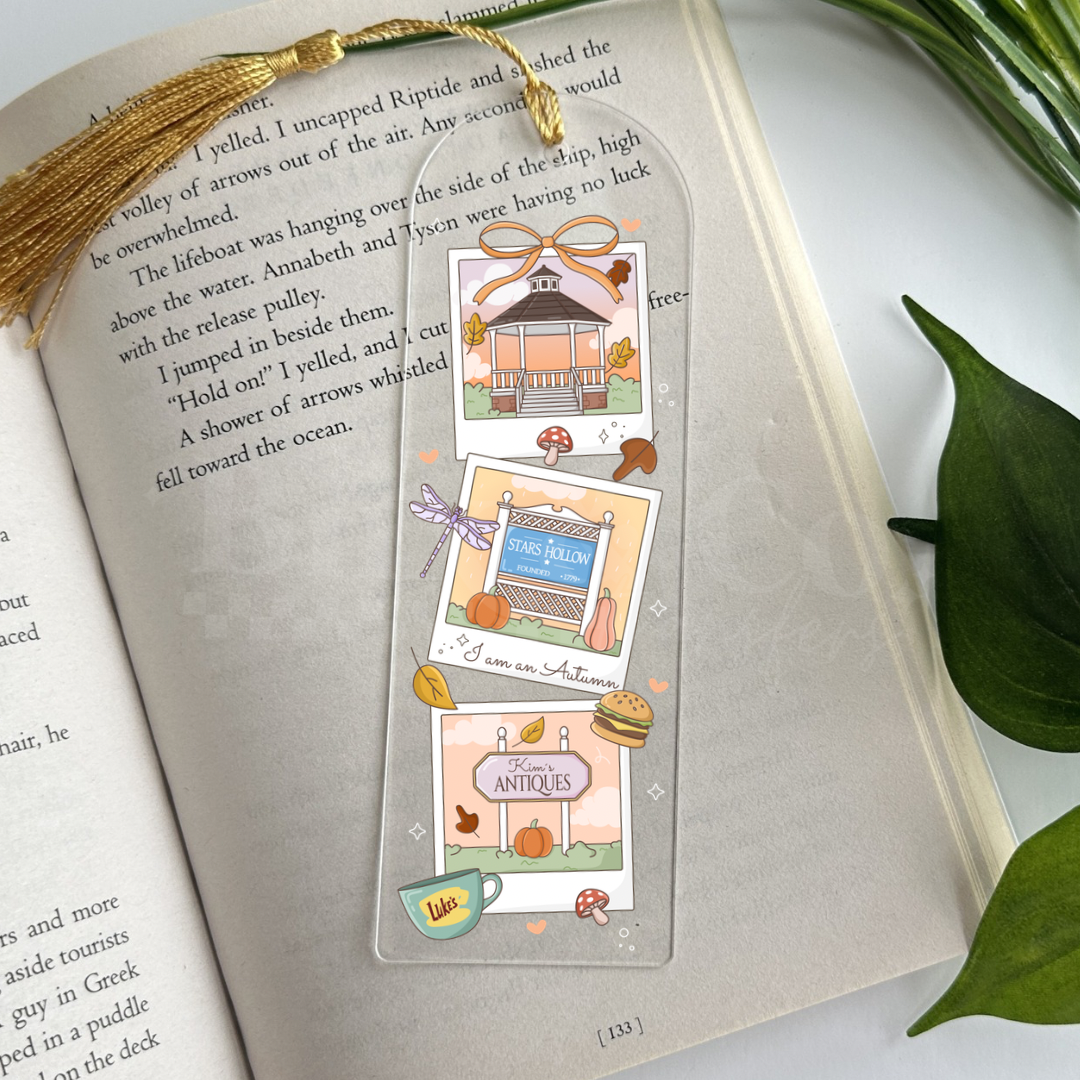 Gilmore Stamps UVDTF Bookmark