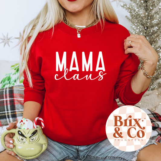 Mama Claus Single Color