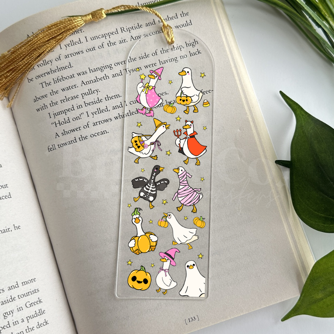 Halloween Geese UVDTF Bookmark