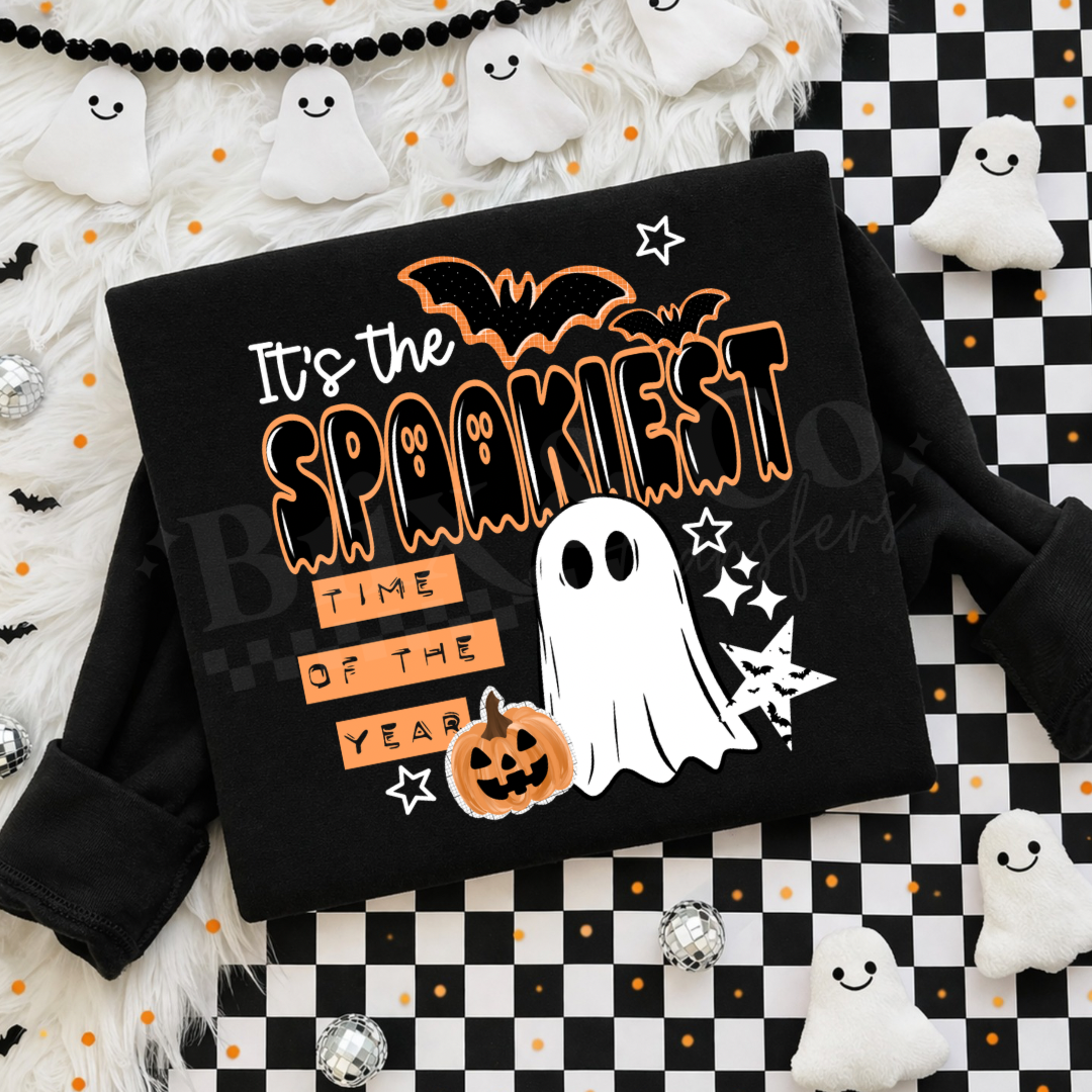 It’s The Spookiest Time Of The Year DTF HOT PEEL