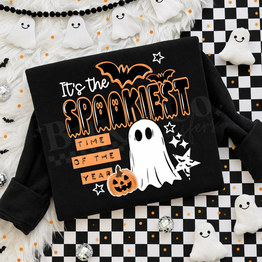It’s The Spookiest Time Of The Year DTF HOT PEEL