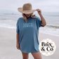 Coastal Cowgirl Single Color (Light Blue)