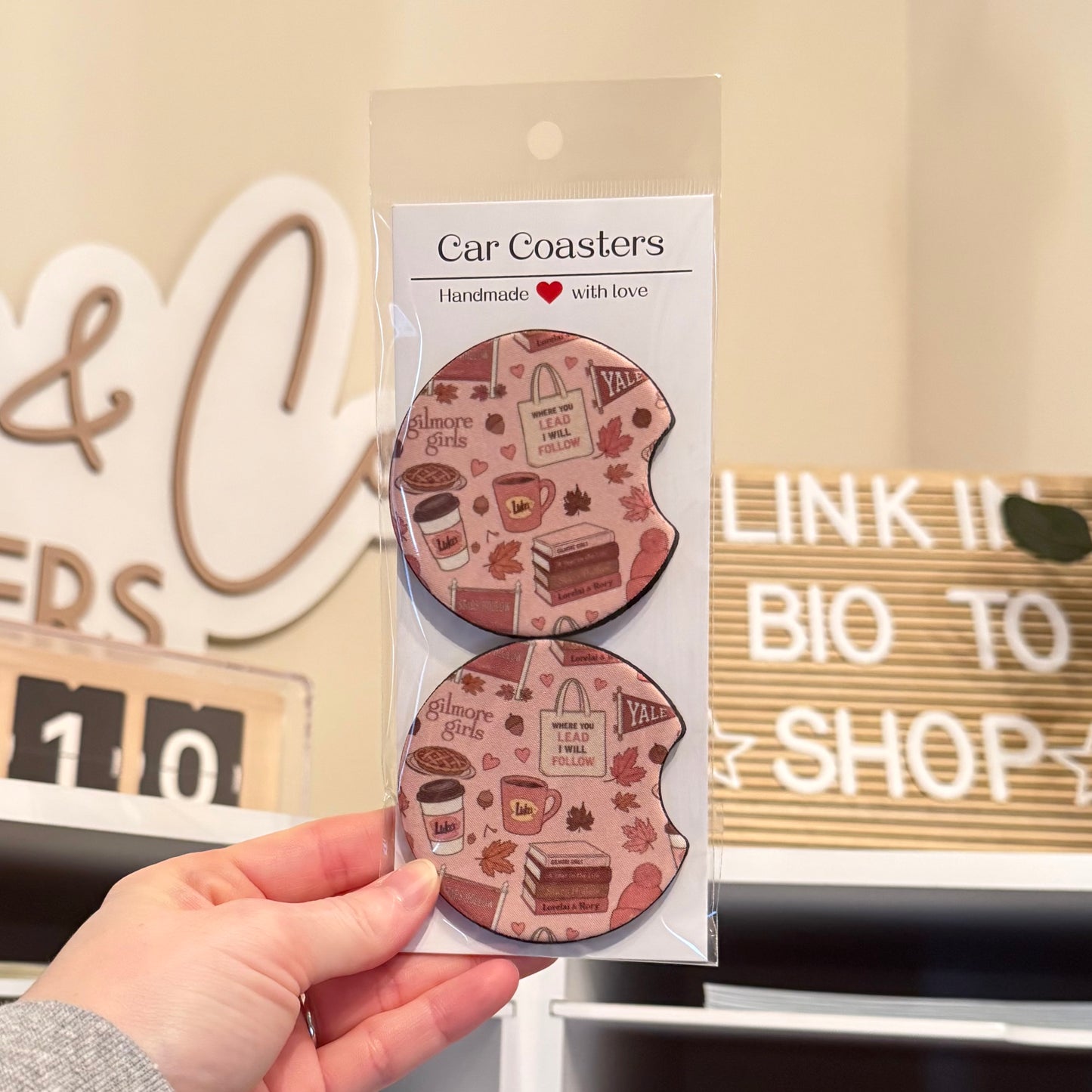 GG Doodles Car Coasters